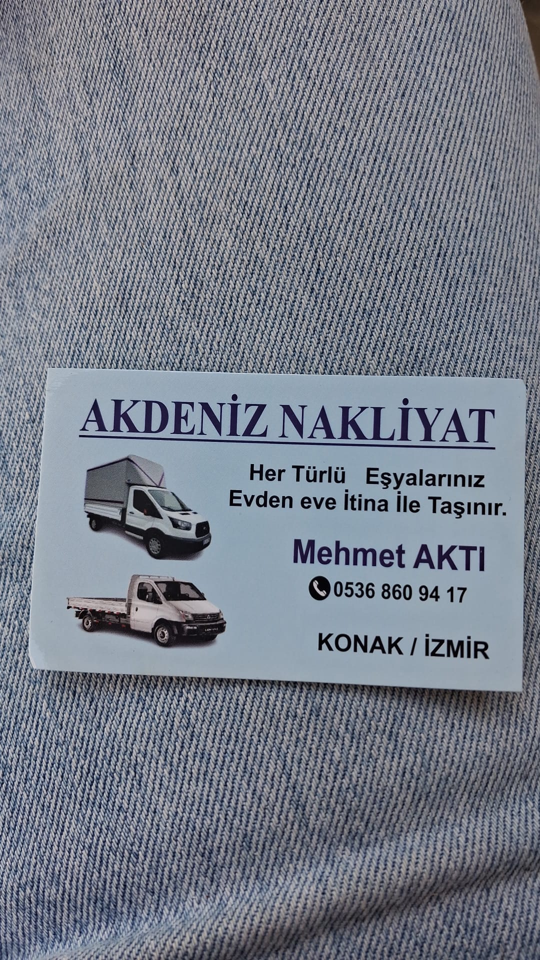 İZMİR EVDEN EVE ASANSÖRLÜ  TAŞIMACILIK AKDENİZ NAKLİYAT